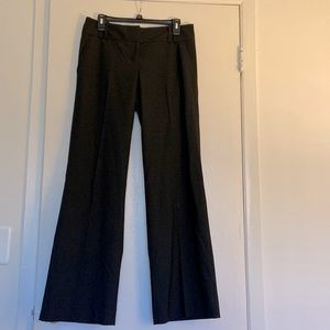 The Limited black checkered wide legged trousers